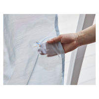 スミノエ デザインライフ ジョイ レースカーテン ジェシカボイル 1000×1980mm ブルー 4549781289250 1枚（直送品）