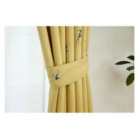 スミノエ デザインライフ ジョイ 遮光カーテン ジェシカ 1000×2000mm イエロー 4549781289229 1枚（直送品）