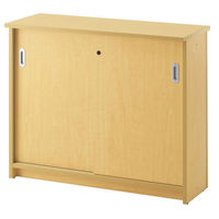 【組立設置込】アール・エフ・ヤマカワ 書庫型カウンターIII NJナチュラル RFHCSH3-1200NJ 1台（取寄品）