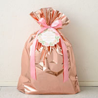 ヘッズ アルミ蒸着リボン付バッグーM/ピンク APN-RBM 1パック（10枚入）