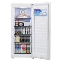 【軒先渡し】ハイアール 138L　前開き冷凍庫　ハイアール　JF-NUF138C(W)　ホワイト 1台（直送品）