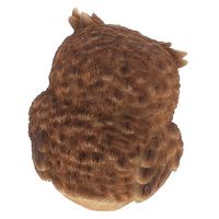 紅石 フクロウ（茶）ＱＹー０１５　1個（直送品）