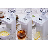 ライフオンプロダクツ ペットボトル式 ホットウォーターサーバー ホワイト MO-SK003-WH 1台