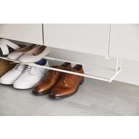 tower（タワー） 浮かせる伸縮シューズラック ホワイト 5631 1個 山崎実業