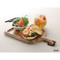 トーダイ 食器・皿 KDS.166 スクウェアカッティングボードアンドランチトレイ 5枚(1×5) 31371660 1ケース(5枚入)（直送品）