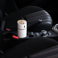 東洋ケース 加湿器 320ml 抗菌 卓上 超音波式 USB給電 アロマ パルテ LED ホワイト 369428 1個（直送品）