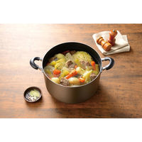 和平フレイズ Newおおらか鍋 IH対応深型両手鍋22cm RB-2502 1個