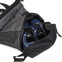 カジメイク アクティブトートリュック 20L ブラック 9122