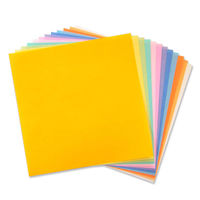 トーヨー パステルカラーおりがみ 15.0cm 60枚入 12色調 001018 1袋(60枚)