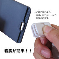 アイ・エス ICカードケース(名刺対応可) ハードケース タテ型 黒 2個 INM-07 1セット(2枚)