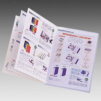 リヒトラブ 2ポケットホルダー A4 緑 F-3410-7 1枚