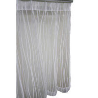 コルネ 既製カーテン クレープ 幅1000×長さ1330mm ナチュラルホワイト G1048 1枚（直送品）