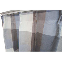 コルネ 既製カーテン カレ 幅1000×長さ1350mm ブルー G1015 1枚（直送品）