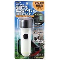 手回し充電式 暗闇でも見つけやすいLEDライト BL103LPDBK ヤザワコーポレーション（直送品）