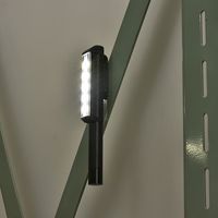 オーム電機 LED 懐中電灯 ハンディライト 懐中ライト 180lm 単4×3 SL-W180B6-K 1個