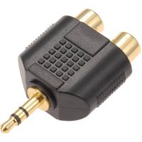 オーム電機 変換アダプター S3.5PーRCAJ2 AP-2645 1個