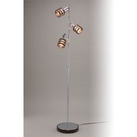 オーム電機 フロアスタンド ウッドリング 木枠E17【電球別売】 TF-YN30BW 1個