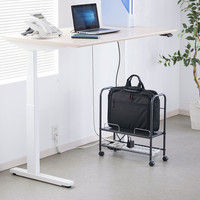 サンワサプライ 配線収納マルチワゴン ブラック 幅500×奥行200×高さ540mm CB-WG1 1台（直送品）