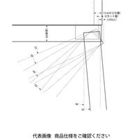 スガツネ工業 板金扉用ワンタッチスライド丁番 H95TMH 1セット(3個)（直送品）