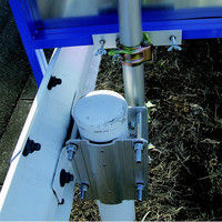 トーアン ガードレール取付金具 RTー114LT 上下分割タイプ 31ー880 1枚（直送品）