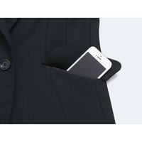 カーシーカシマ ベスト ブラックストライプ 13号 EAV519-10_13 1着