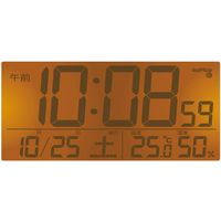 セイコータイムクリエーション 電波デジタル時計 夜でも見える SQ768S 1個