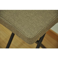 エイ・アイ・エス 折畳座厚ローチェア ブラウン AATL-01 BR 1脚（直送品）