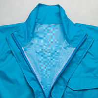 アイトス HERO’S UNIFORM レインスーツ ターコイズ 5L 562407-027-5L（直送品）