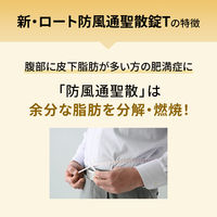 和漢箋（わかんせん）新・ロート防風通聖散錠T 224錠 ロート製薬　漢方薬 肥満症 ぼうふうつうしょうさん【第2類医薬品】