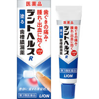 デントヘルスR 10g ライオン　塗り薬 歯槽膿漏薬 歯茎の腫れ・痛み・出血に【第3類医薬品】