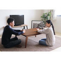 【軒先渡し】ヤマソロ マルクス こたつ 幅1050×奥行750×高さ400mm 300Wヒーター ブラウン 82-601 1台（直送品）