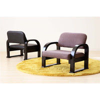 【軒先渡し】ヤマソロ TV座椅子 幅565×奥行き425×高さ490mm 座面高さ調節可能 ブラウン 83-938 1脚（直送品）