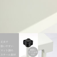 アイ・エス 机上台 スチール製 幅390mm 白 IKD-WH 1箱