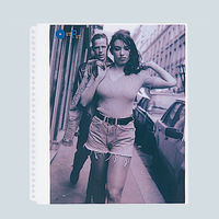 キングジム クリア-ファイルマガジン差し替え式 赤 197Wアカ 1冊