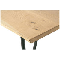 【開梱設置込】ジャーナルスタンダードファニチャー SQUARE ROOTS 天然木テーブル 幅2400×奥行900～950×高さ720mm 1台（直送品）