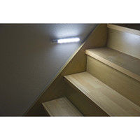 アイリスオーヤマ 乾電池式LEDセンサーライトウォールタイプ 昼光色相当 BSL60WN-W（直送品）