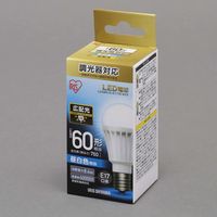 アイリスオーヤマ LED電球 E17 調光 広配光タイプ 昼白色 60形相当(760lm) LDA8N-G-E17/D-6V3 1個
