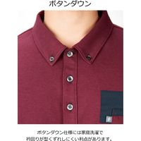 カーシーカシマ 長袖ポロシャツ ネイビー LL CWP171 1着