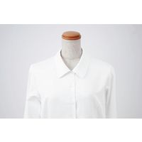 カーシーカシマ 長袖リボンブラウス_ブルー_13号 EWB692 1着