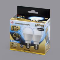 アイリスオーヤマ LED電球 E17 全方向タイプ 2P 昼白色 40形相当(440lm) LDA4N-G-E17/W-4T52P 1個