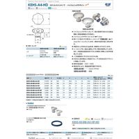 鍋屋バイテック ステンレスハンドノブ KEHS-40-M6-A4-HD（直送品）
