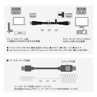 Vodaview　HDMIケーブル　30m　ブラック　HDMI[オス] - HDMI[オス]/フルHD対応　VV-HDMI300AA-24-B　1本