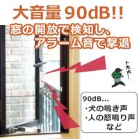 朝日電器 ウスガタアラーム開放検知 ASA-M12（PW）（直送品）