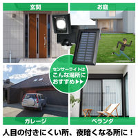 朝日電器 ソーラー式センサーライト1灯 ESL-N111SL 1個