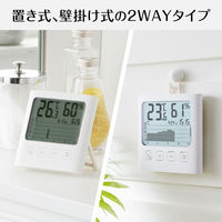 タニタ グラフ付き デジタル温湿度計 TT580WH