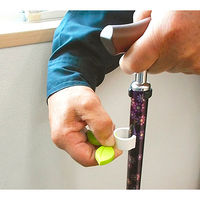 サンセイ 杖やすめ leaf(リーフ) レッド 4950484002396 1個 390011