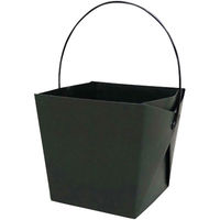 協和パック 取っ手付き 紙製弁当容器 デリメイト TK125 ブラック 00521293 1包：240枚（20×12）（直送品）