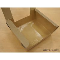 協和パック 窓付き紙製容器 サラダボックス S 00556098 1包：500枚（20×25）（直送品）
