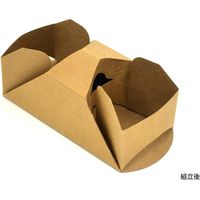 ケーピープラテック 紙カップ用 コップホルダー(2個用) ナチュラル 54896 1セット(500枚:50×10)