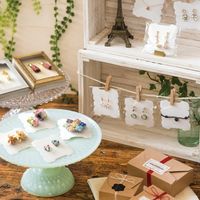 ヘッズ ジュエリー台紙/リーフ-1 JW-D1 1セット(300枚:30枚×10パック)